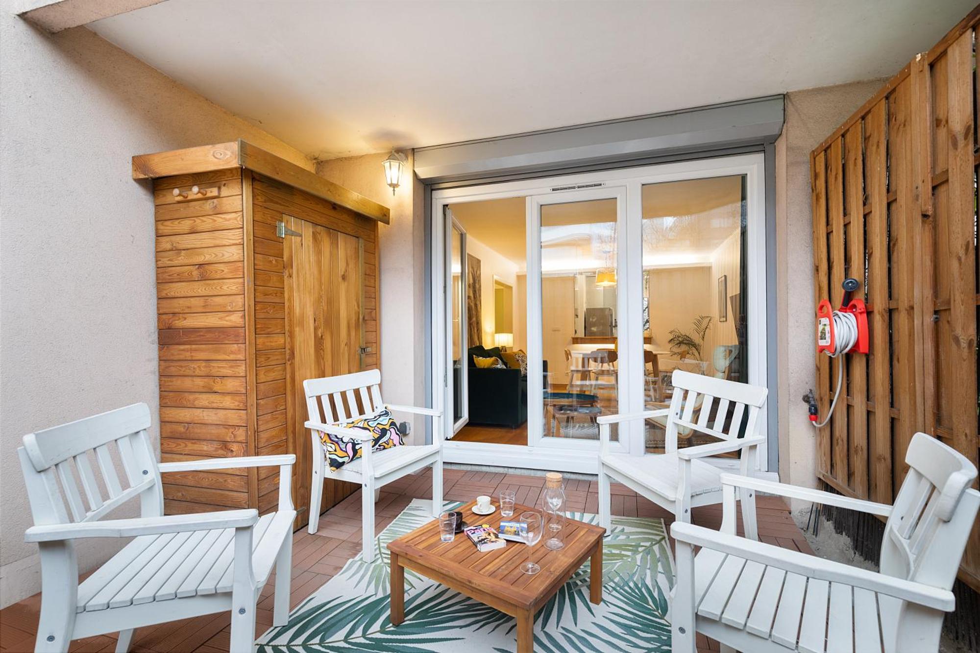 장티이 Cosy'N Paris - Parking Secure - Metro 14 - Wifi - Terrace - Premium Bedding 아파트 외부 사진