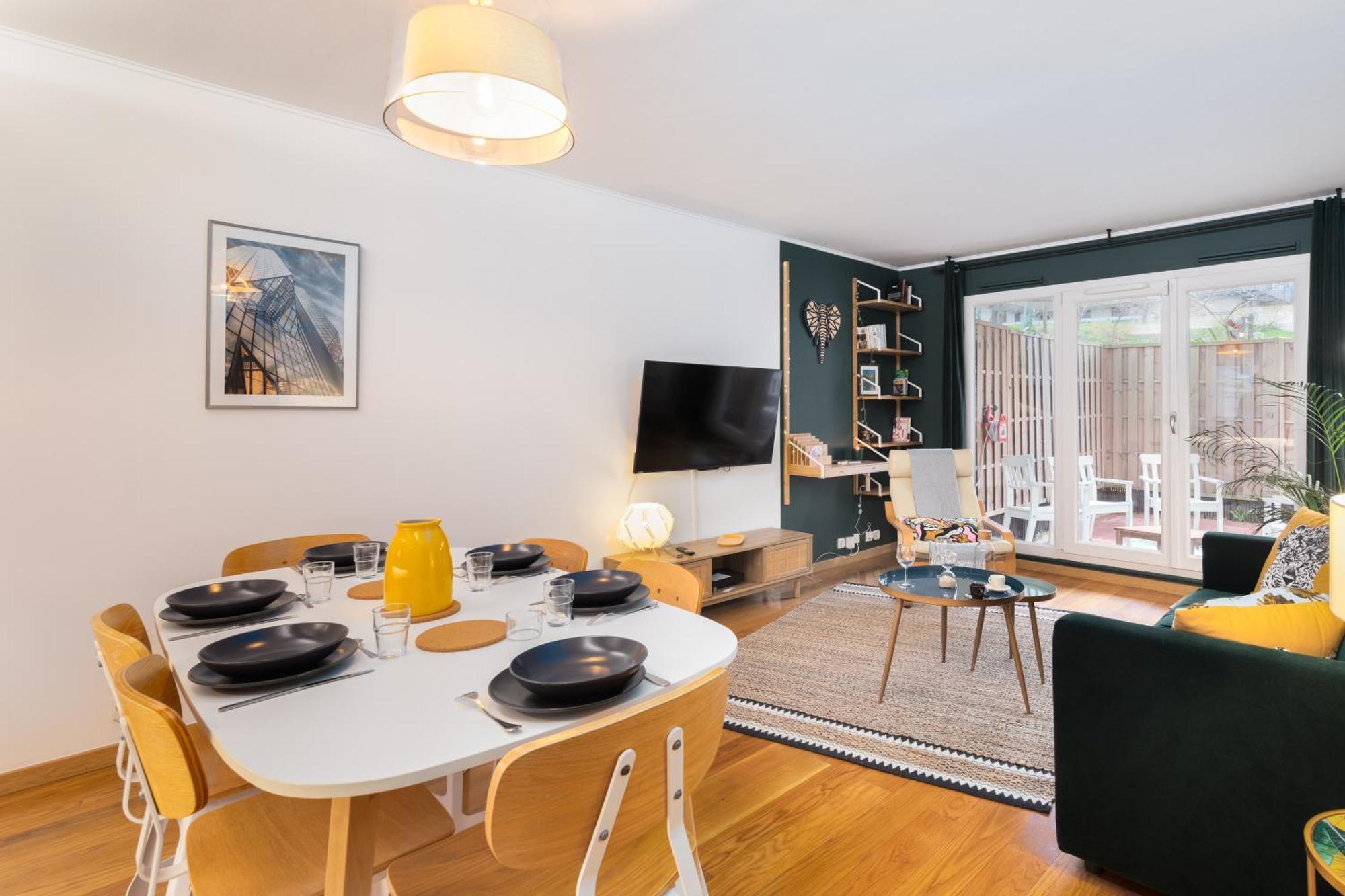 장티이 Cosy'N Paris - Parking Secure - Metro 14 - Wifi - Terrace - Premium Bedding 아파트 외부 사진